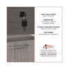 Alera Valencia Series Lateral File, 2 Legal/Letter-Size File Drawers, Gray, 34" x 22.75" x 29.5"