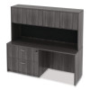 Alera Valencia Series Lateral File, 2 Legal/Letter-Size File Drawers, Gray, 34" x 22.75" x 29.5"