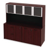 Alera Valencia Series Lateral File, 2 Legal/Letter-Size File Drawers, Mahogany, 34" X 22.75" X 29.5"