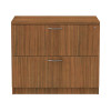 Alera Valencia Series Lateral File, 2 Legal/Letter-Size File Drawers, Modern Walnut, 34" X 22.75" X 29.5"