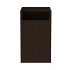 Alera Valencia Series Full Pedestal File, Left Or Right, 2 Legal/Letter-Size File Drawers, Espresso, 15.63" X 20.5" X 28.5"