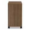 Alera Valencia Series Mobile Pedestal, Left Or Right, 2 Legal/Letter-Size File Drawers, Modern Walnut, 15.38" X 20" X 26.63"