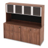 Alera Valencia Series Storage Cabinet, 34.3w x 22.78d x 29.5h, Modern Walnut