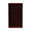 Alera Valencia Series Bookcase, Four-Shelf, 31.75w x 14d x 54.88h, Mahogany