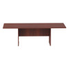 Alera Valencia Series Conference Table, Rectangular, 94.5w x 41.38d x 29.5h, Medium Cherry