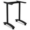 Alera Valencia Series Training Table T-Leg Base, 24.5w X 19.75d X 28.5h, Black