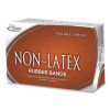 Non-Latex Rubber Bands, Size 64, 0.04" Gauge, Orange, 1 Lb Box, 380/Box