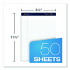 Gold Fibre Writing Pads, Narrow Rule, (50) White 8.5 x 11 Sheets, Dozen