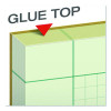 Evidence Engineer's Computation Pad, Quadrille Rule (5 Sq/In, 1 Sq/In), (100) Green-Tint 8.5 x 11 Sheets