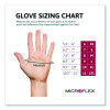 Microflex Midknight Powder-Free Nitrile Gloves, 2X-Large, 4.7 Mil (Palm), 5.9 Mil (Fingers), 9.6" Long, Black, 100/Box