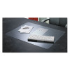 Krystalview Desk Pad With Antimicrobial Protection, Matte Finish, 36" x 20", Clear