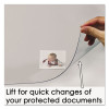 Krystalview Desk Pad With Antimicrobial Protection, Matte Finish, 36" x 20", Clear