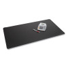 Rhinolin Ii Desk Pad With Antimicrobial Protection, 36" x 20", Black