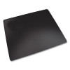 Rhinolin Ii Desk Pad With Antimicrobial Protection, 36" x 20", Black