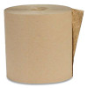 Recycled Hardwound Paper Towels, 1-Ply, 7.88" x 800 Ft, 1.8 Core, Kraft, 6 Rolls/Carton