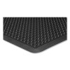Bubble Flex Anti-Fatigue Mat, Rectangular, Black Crush-Resistant Non-Slip Surface, 36" x 48"
