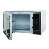 1.1 Cu Ft Compact Microwave Oven, 1,000 W, Mirror-Finish