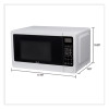 0.7 Cu Ft Microwave Oven, 700 W, White