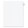 Preprinted Legal Exhibit Side Tab Index Dividers, Avery Style, 10-Tab, 52, 11 X 8.5, White, 25/Pack, (1052)