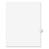 Preprinted Legal Exhibit Side Tab Index Dividers, Avery Style, 10-Tab, 67, 11 X 8.5, White, 25/Pack, (1067)