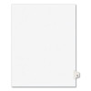 Preprinted Legal Exhibit Side Tab Index Dividers, Avery Style, 10-Tab, 73, 11 X 8.5, White, 25/Pack, (1073)