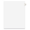 Preprinted Legal Exhibit Side Tab Index Dividers, Avery Style, 26-Tab, B, 11 X 8.5, White, 25/Pack, (1402)