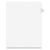 Preprinted Legal Exhibit Side Tab Index Dividers, Avery Style, 26-Tab, D, 11 X 8.5, White, 25/Pack, (1404)