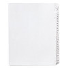 Preprinted Legal Exhibit Side Tab Index Dividers, Allstate Style, 25-Tab, 126 To 150, 11 X 8.5, White, 1 Set, (1706)