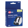 Thermal Printer Labels, Thermal Printers, 1.13 X 3.5, Clear, 120/Roll, 1 Roll/Pack