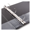 Economy Non-View Binder With Round Rings, 3 Rings, 3" Capacity, 11 X 8.5, Blue, (4600)