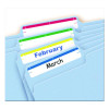 Printable 4" X 6" - Permanent File Folder Labels, 0.69 X 3.44, White, 7/Sheet, 36 Sheets/Pack, (5215)