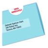 Printable Mailing Seals, 1" Dia, White, 15/Sheet, 40 Sheets/Pack, (5247)