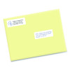 Removable Multi-Use Labels, Inkjet/Laser Printers, 1.5 X 4, White, 3/Sheet, 50 Sheets/Pack, (5452)
