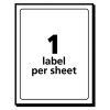 Removable Multi-Use Labels, Inkjet/Laser Printers, 4 X 6, White, 40/Pack, (5454)