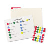 Printable Self-Adhesive Removable Color-Coding Labels, 0.75" Dia, Assorted Colors, 24/Sheet, 42 Sheets/Pack, (5472)