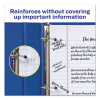 Dispenser Pack Hole Reinforcements, 0.25" Dia, Clear, 200/Pack, (5721)