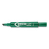 Marks A Lot Regular Desk-Style Permanent Marker, Broad Chisel Tip, Green, Dozen (7885)
