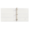 Durable View Binder With Durahinge And Ezd Rings, 3 Rings, 1.5" Capacity, 11 X 8.5, White, (9401)