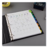 Insertable Style Edge Tab Plastic Dividers, 8-Tab, 11 X 8.5, Translucent, 1 Set