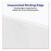 Preprinted Legal Exhibit Bottom Tab Index Dividers, Avery Style, 26-Tab, Exhibit 1 To Exhibit 25, 11 X 8.5, White, 1 Set