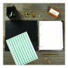 Index Maker Ecofriendly Print And Apply Clear Label Dividers With White Tabs, 12-Tab, 11 X 8.5, White, 5 Sets