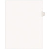 Preprinted Legal Exhibit Side Tab Index Dividers, Avery Style, 10-Tab, 7, 11 X 8.5, White, 25/Pack