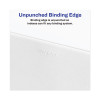 Avery-Style Preprinted Legal Bottom Tab Dividers, 26-Tab, Exhibit P, 11 x 8.5, White, 25/Pack