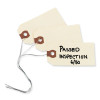 Double Wired Shipping Tags, 11.5 Pt Stock, 2.75 x 1.38, Manila, 1,000/Box