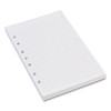 Mini Size Binder Filler Paper, 7-Hole Side Punched, 5.5 x 8.5, College Rule, 100/Pack