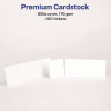 Printable Tickets w/Tear-Away Stubs, 97 Bright, 65 Lb Cover Weight, 8.5 x 11, White, 10 Tickets/Sheet, 20 Sheets/Pack