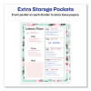Write And Erase Durable Plastic Dividers With Straight Pocket, 8-Tab, 11.13 x 9.25, White, 1 Set