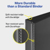Durable View Binder With Durahinge And Slant Rings, 3 Rings, 1" Capacity, 11 x 8.5, White, 12/Carton