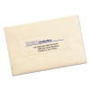 Matte Clear Easy Peel Mailing Labels W/ Sure Feed Technology, Inkjet Printers, 1.33 X 4, Clear, 14/Sheet, 10 Sheets/Pack