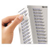 Matte Clear Easy Peel Mailing Labels W/ Sure Feed Technology, Inkjet Printers, 0.5 X 1.75, Clear, 80/Sheet, 10 Sheets/Pack